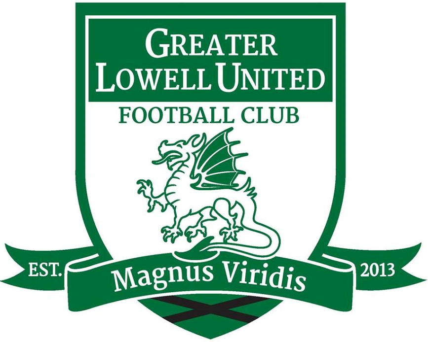 greater lowell united fc 2013-pres primary logo t shirt iron on transfers
